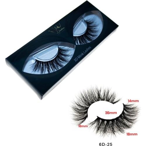 Crown Lashes factory outlet 100% hand made 3d faux mink false eyelashes custom labels and boxes