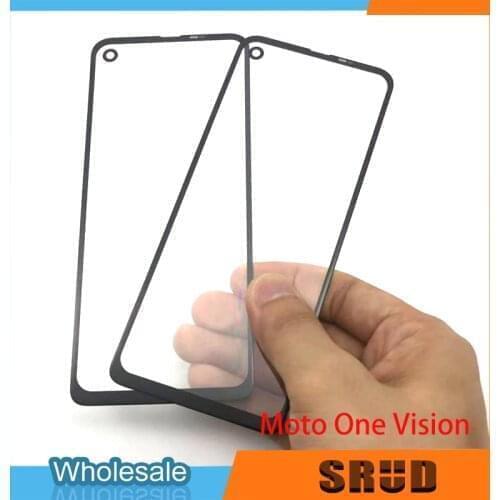 Laminated OCA Front Outer Glass For Motorola One P30 XT1941 One Vision P50 XT1970 One Action XT2013 LCD Touch Screen Outer Glass