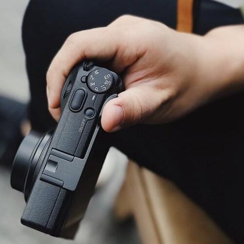 Aluminium Alloy Thumb Grip Metal Camera Hot Shoe Cover for Ricoh GR3 GRiii Black Silver Colors