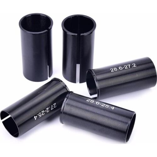 Bike Seat Post Tube Seatpost Reducing Sleeve Adapter Adjust Diameter 25.4-30.4