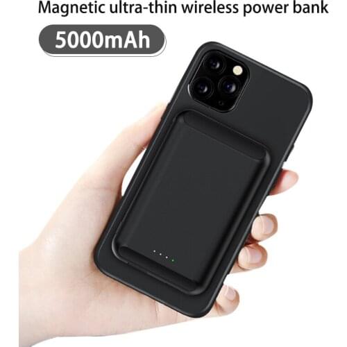 Power Bank 5000mAh Magnetic Wireless Charger Powerbank For iPhone 12 Pro Max 12 Mini 11 pro External Battery Charger Poverbank
