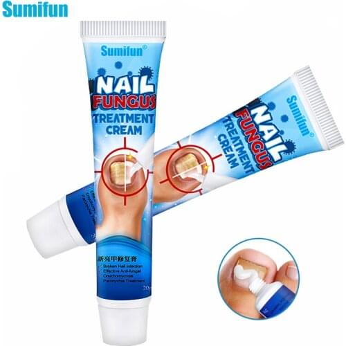20g/pcs Sumifun Fungal Nail Treatment Antibacterial Repair Ointment Whitening Toe Anti Infection Nail Repair Cream Nail Care