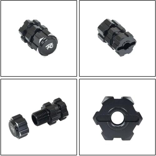 Traxxas 1/10 Maxx Small X Aluminum Alloy 17MM Lengthened 10MM Unilateral Hexagonal Widened Coupling U8P7