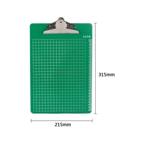 A4 board clip A5 folder board writing pad board butterfly clip order placemat bill office plastic folder