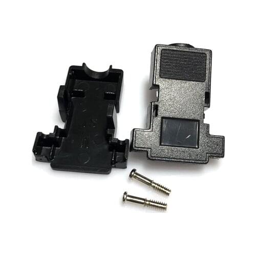 100pcs DB9 D-Sub Dsub cover hood plastic shell For 9 pin 15 pin