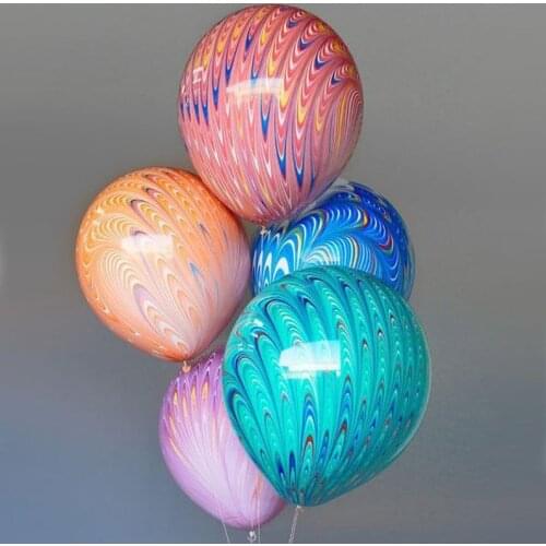 5pcs Peacock Balloon18 inch Purple Blue Red Yellow Green Peacock Balloons Mardi Gras Decor Wedding Birthday Baby Shower Favor