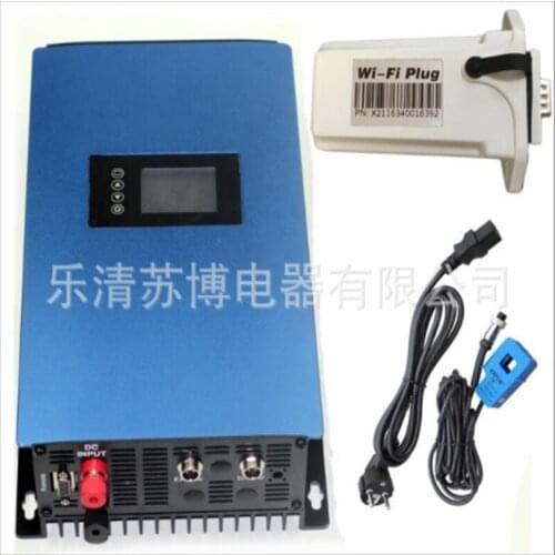 1000W LCD WITH LIMITER 110V/220V automatic identification of solar photovoltaic grid-connected inverter