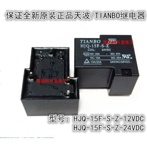 Free shipping lot(10pieces/lot)100%Original New TIANBO HJQ-15F-S-Z-12VDC HJQ-15F-S-Z-12V HJQ-15F-S-Z-DC12V 6PINS 30A Power Relay