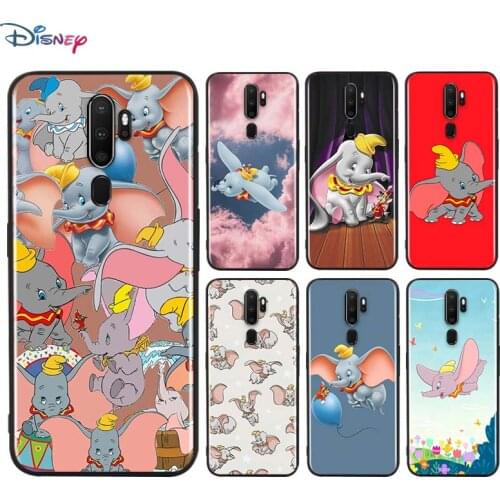 Disney Dumbo For OPPO A11 X A9 A12 E A93 A92 A73 A72 A53 S A52 A32 A31 AX7 A7 A5 Pro 2020 Black Phone Case