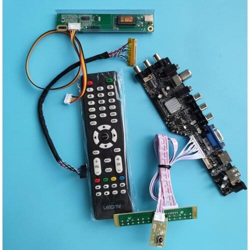 For LTN154AT10-C/001/201/301/501/A01/B01 1280x800 HDMI-compatible LED USB VGA AV TV DVB-T DVB-T2 controller board digital panel