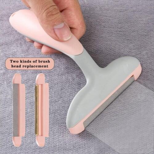Two brush head replacement Epilator Sweater Clothes Shaver Fabric Clothes Sweater Lint Removers Manual Portable Lint Trimmer