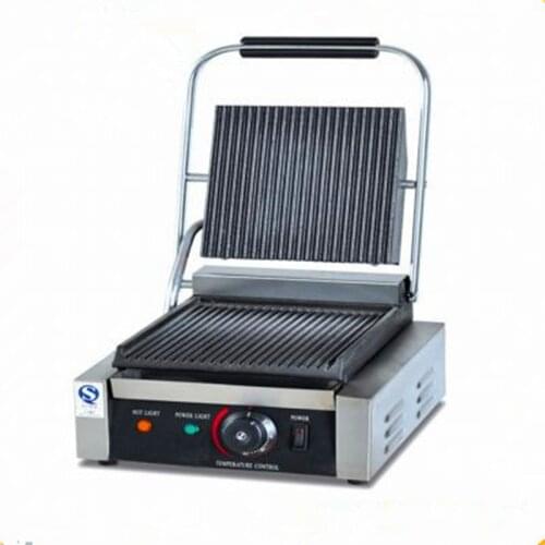 Stainless steel electric grill griddles panini press commercial ZF