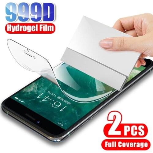 Hydrogel Film Screen Protector For iPhone 7 8 Plus 6 6s Protective Film On iPhone 11 X XR XS 11 Pro 12 Max Screen Protector