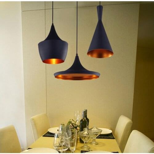 Black/White 3 Pieces/Set Metal Pedant Lights by Famous Nordic Designer Pendant Lamp Gold Inside Chandelier,E27 90-240V