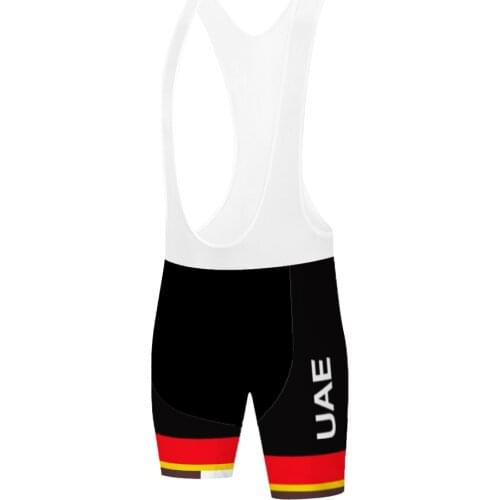 2021 UAE Spodenki Rowerowe Męskie Pantaloncini Ciclismo Culotte Ciclismo Bretelle Ciclismo Homem Cycling Shorts 빕숏