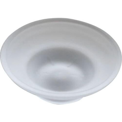 Soap Dish Round Glass Storage Box Clear Holder Accessories For Shower Bathroom Hotel