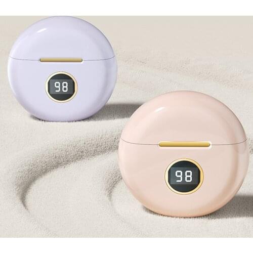 TWS Bluetooth Headphones J88 Noise Reduction Earphone Wireless In Ear Buds Pink Headphone with Microphone for Phone Earbuds