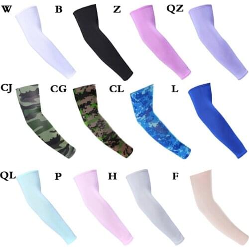 Summer Cool Cycling Arm Pads Arm Warmers Fitness Riding Running Sunscreen Arm Cuff Sports Cycling Quick Dry Sleeves Arm Sleeves