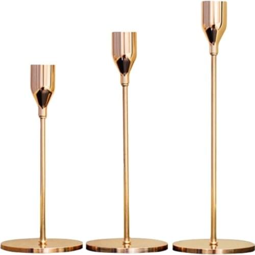 High Quality Elegant Candlestick Simple Design Wedding Decoration Clubs Parties Home Ornament