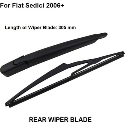 Factory Hot Item For Fiat Sedici 2006+ Rear Windshield Window Wiper Arm + 305mm Blade Set