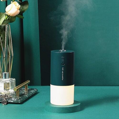 300ml Wireless Humidifier Aromatherapy Diffuser 1200mAh Battery Mini Essential Oil Diffuser Aroma Car Humidifier Rechargeable