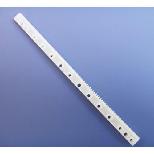 F17634 JMT 5Pcs DIY Toy Accessory Plastic Straight Rack Pinion Gear Sprocket Synchronous Round Nylon Gears Machining