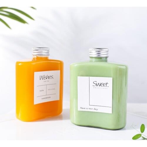 6pcs/lot One Time Portable Sport Camping Cycling Travel Plastic Juice Drink Bottle Candy Jar Kids Lunch Box with Yogurt Bottle