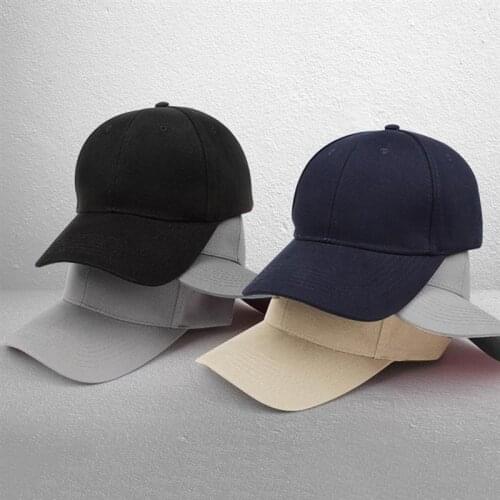 Baseball Cap Mens Womens Outdoor Sports Cap Adjustable Cotton Running Leisure Baseball Cap Portable Classic Sports Cap