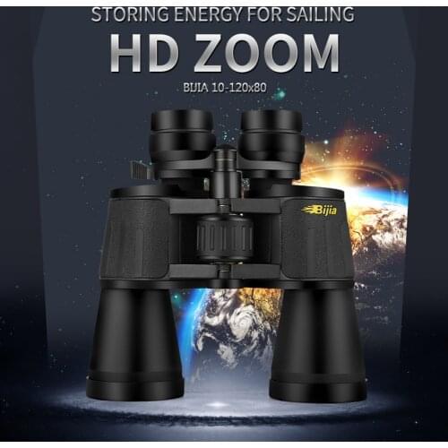 10-120X HD BAK4 Prism Binoculars Sports Outdoor Tourism Hunting Equipment High Power Low Light Night Vision Zoom Telescope