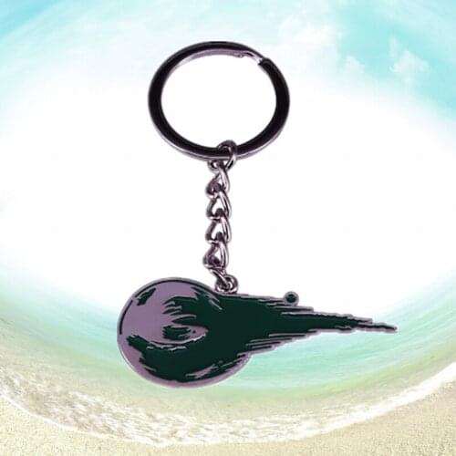 Final Fantasy VIII FF7 Remake Materia Meteor magic spell Keychain Meteo Desolator Shake keyring Key chain