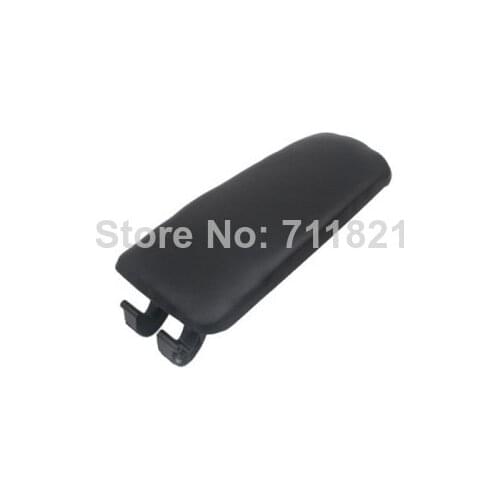 Armrest Cover Lid Black Leatherette For Audi A4 B6