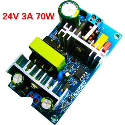 Upgraded 24V 3A High Power Switching Power Supply Board 24V 70W Isolated Power Supply AC-DC Power Supply Module 70W Switch Board