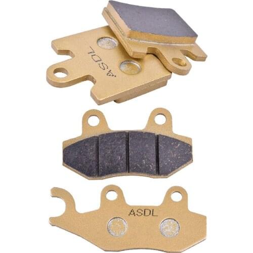 125cc Motorcycle Ceramic Front Rear Brake Pads Set For DAELIM S3 125 SV 125 SV125 2010 2012 2013