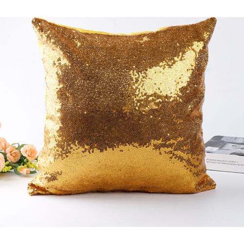 Sequin Cushion Thanksgiving Day Cushion Home Art Decorative Party Pillow Gift - not including the filling