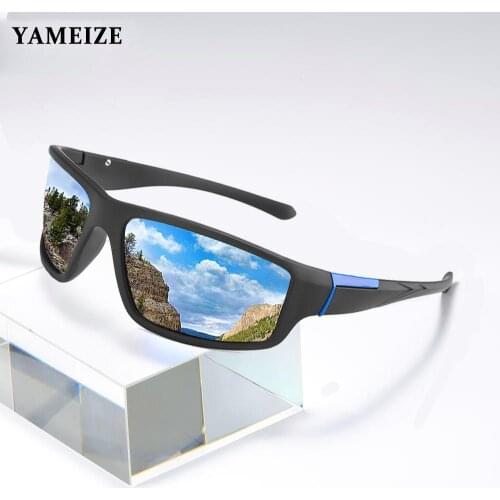 Polarized Sunglasses Men Branded Mirrored Sunglasses Mens Sun Glasses Retro Glasses For Driving Fishing Gafas De Sol Hombre