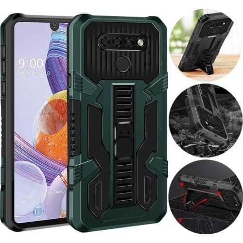New Shockproof Armor Protective Case For LG Stylo 7 5G Stylo6 Strong Anti-Drop Kickstand Phone Case For LG Aristro 5 Pro Cover