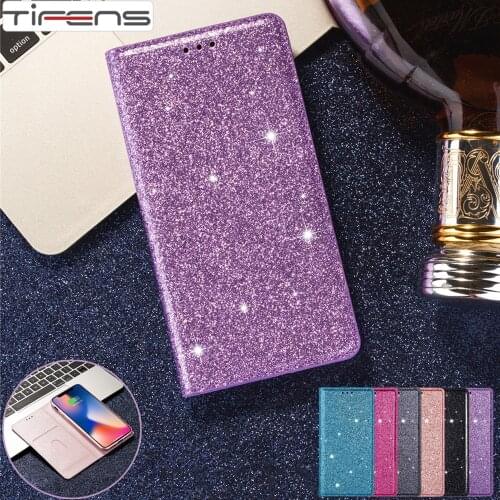 Luxury Leather Flip SE 2020 Phone Bling Case For iPhone 12 Mini 11 Pro XS Max XR X 5 5s 6 6s 7 8 Plus Card Holder Magnetic Cover