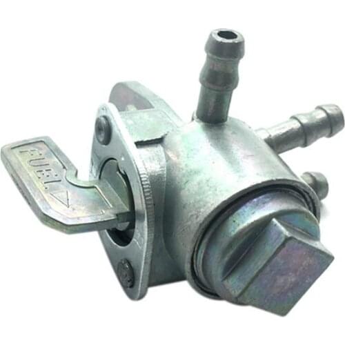 Fuelcock YMH 3-Port Gas Fuel Valve Switch Petcock Tap Valve Switch For Motorcycle Dirt Bike ATV