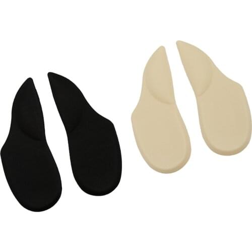 2 Pairs Silica Arch Support Flat Feet Cushion High-Heel Shoe Insert Unisex