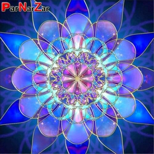 ParNarZar Diamond Embroidery Religious DIY Diamond Mosaic Diamond Painting Mandala Full Drill 5D Picture Of Rhinestone