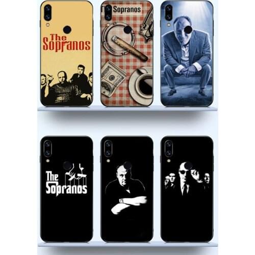 The Sopranos James movie Gandolfini Phone Case For Xiaomi Redmi note 7 8 9 t max3 s 10 pro lite funda shell coque cover