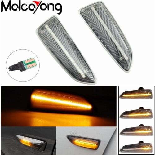 Dynamic Turn Signal Light Side Marker Indicator Lamp For Buick Regal Opel Zafira C Astra J K Grandland Crossland X Insignia B