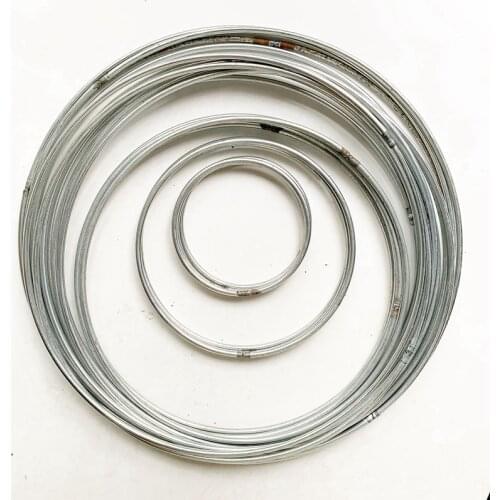 Round Hoop Circle Metal Loop Iron Alloy Hoop Material DIY Making Jewelry Accessories Components Dropshipping Wholesale