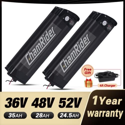 18650 Li-Ion Battery Pack Siver Fish SSE - 014 48V Battery 52V ebike Battery 36V 20AH 40A BMS 250W 350W 500W 750W 1000W 1500W