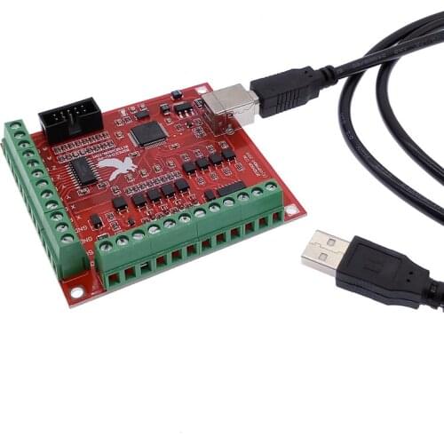 MACH3 100Khz 4-axis USB interface driver wiring board CNC 4-axis controller motion controller driver board