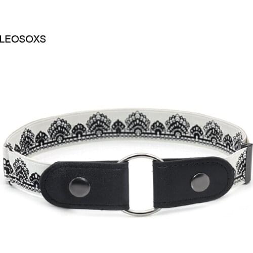 2021 Invisible Seamless Lazy Belt Men And Women All-match Elastic Elastic Non-buckle Belt Free Perforated Trousers Belt