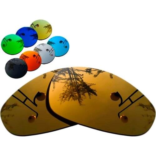 100% Precisely Cut Polarized Replacement Lenses for Juliet Sunglass Copper Mirrored Coating Color- Choices