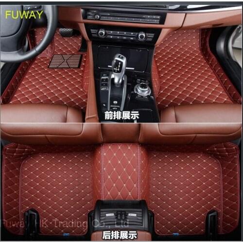 Custom car floor mats for Jaguar All Models XF XE XJ F-PACE F-TYPE brand firm soft car accessorie car styling auto floor mat