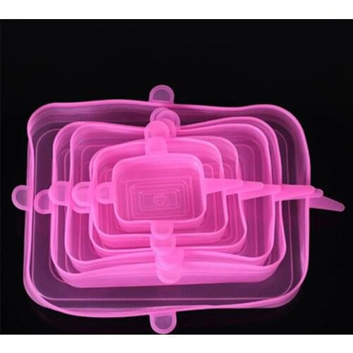 Silicone Cover Stretch Lids Reusable Airtight Food Wrap Covers Keeping Fresh Seal Bowl Stretchy Wrap Cover Kitchen Tool Cookware