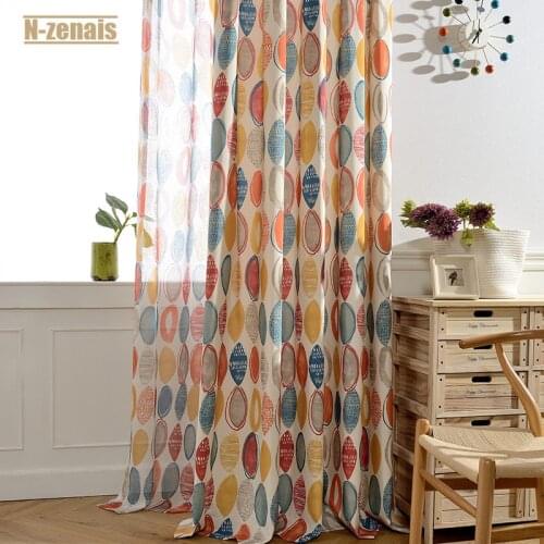 Modern Simple Style Curtain Window Curtain for Living Room and Bedroom Left and Right Biparting Open Tulle Curtain
